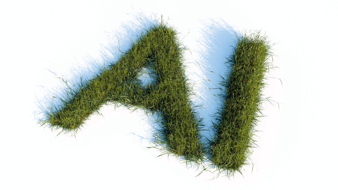 services-02 The letters AI made with grass. Made with Blender Cycles.